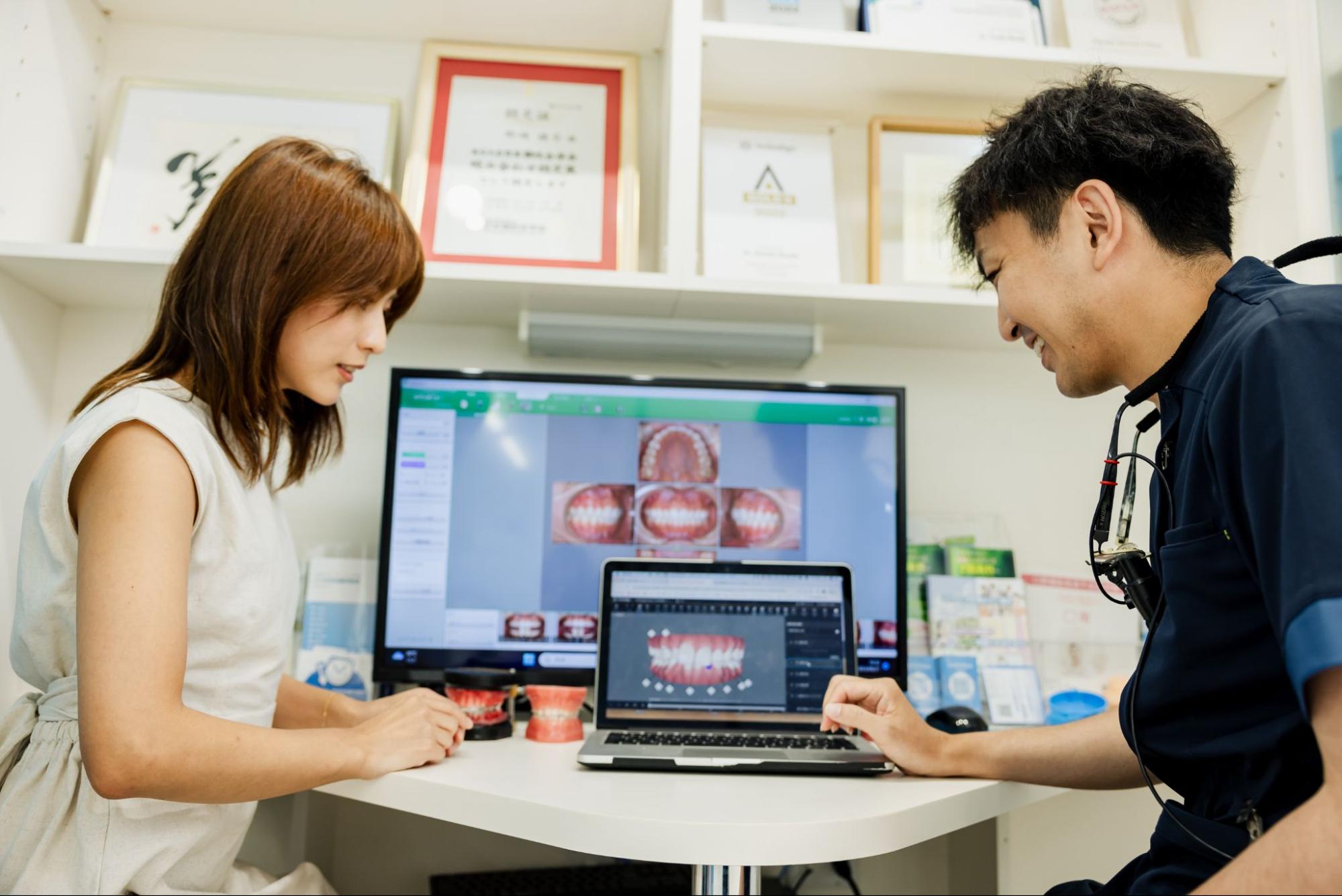 インビザライン公認講師による診察・診断