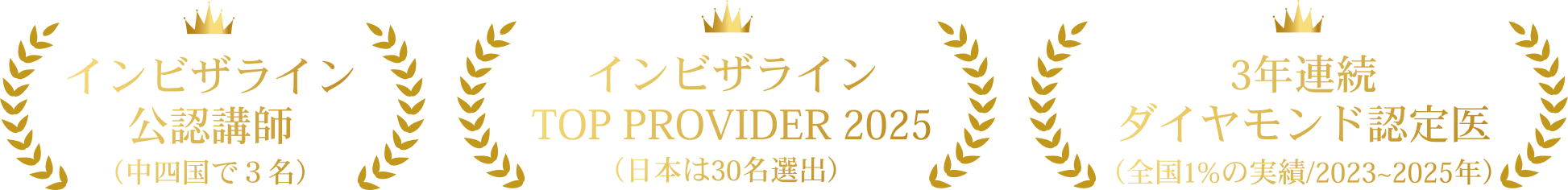 各種実績
